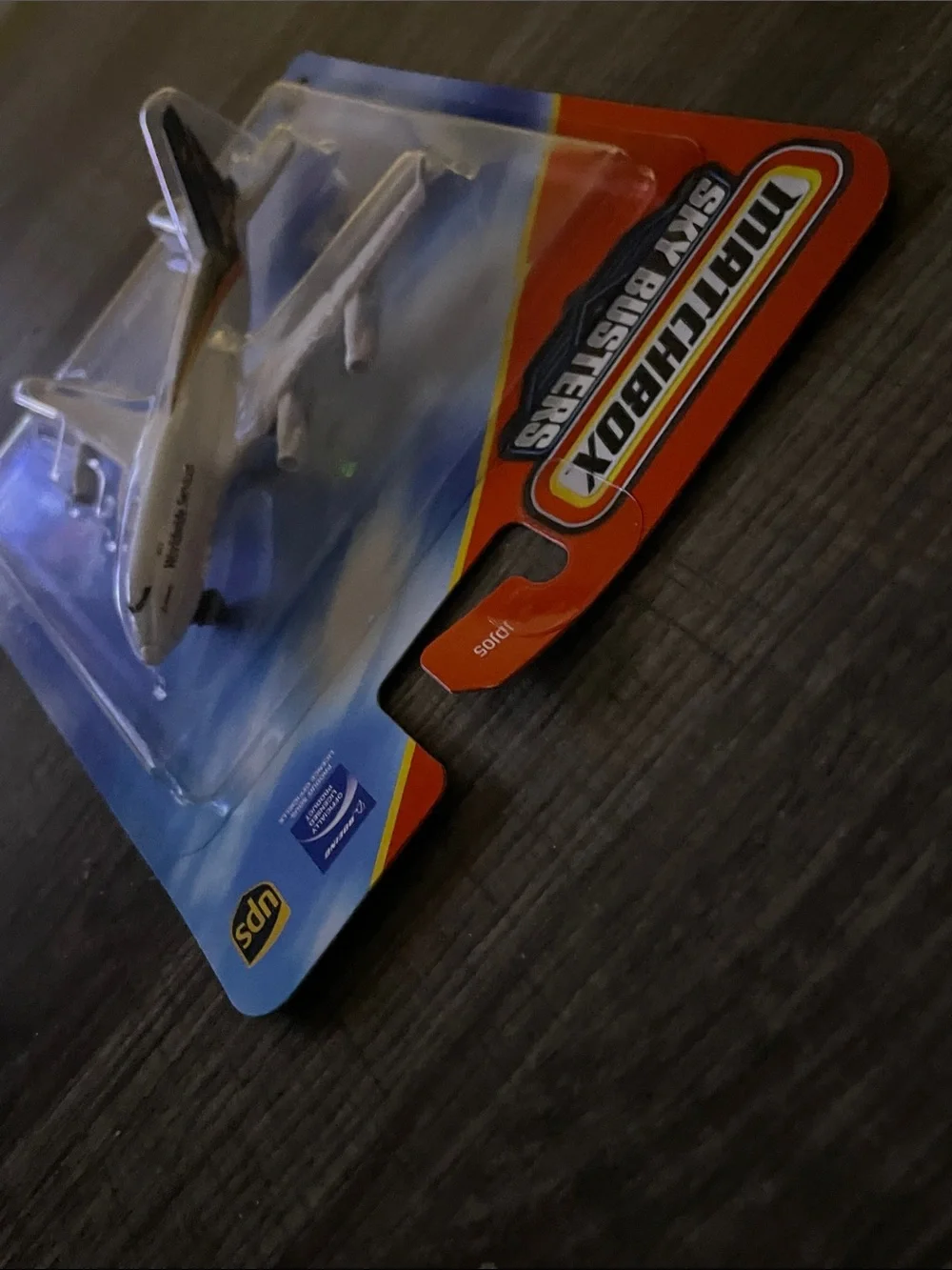 UPS 747 Matchbox Sky Busters Boeing 747-400 Toy Plane - White, Brown